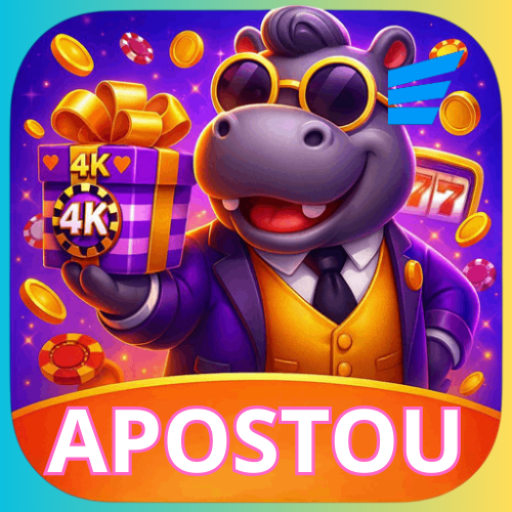 Imagem promocional da APOSTOU mostrando a plataforma e suas vantagens